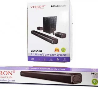 Vitron V685SBD 5.1CH Soundbar with Wired Subwoofer & Bluetooth | Buy in Kenya – Overtech